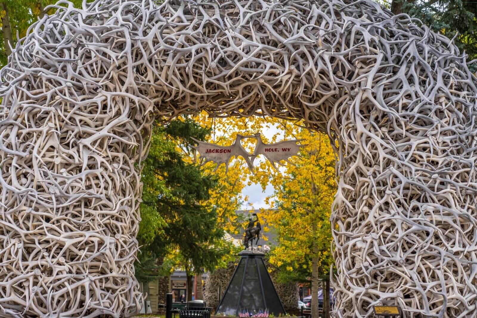 Fall Town Square Arches