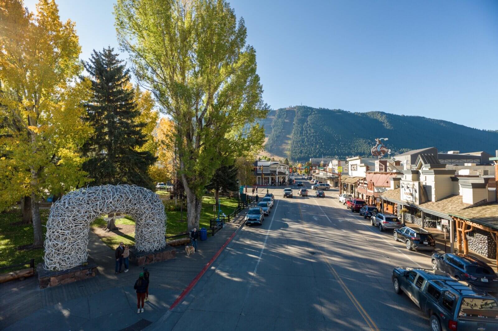 History of the Jackson Hole Town Square Arches - Visit Jackson Hole